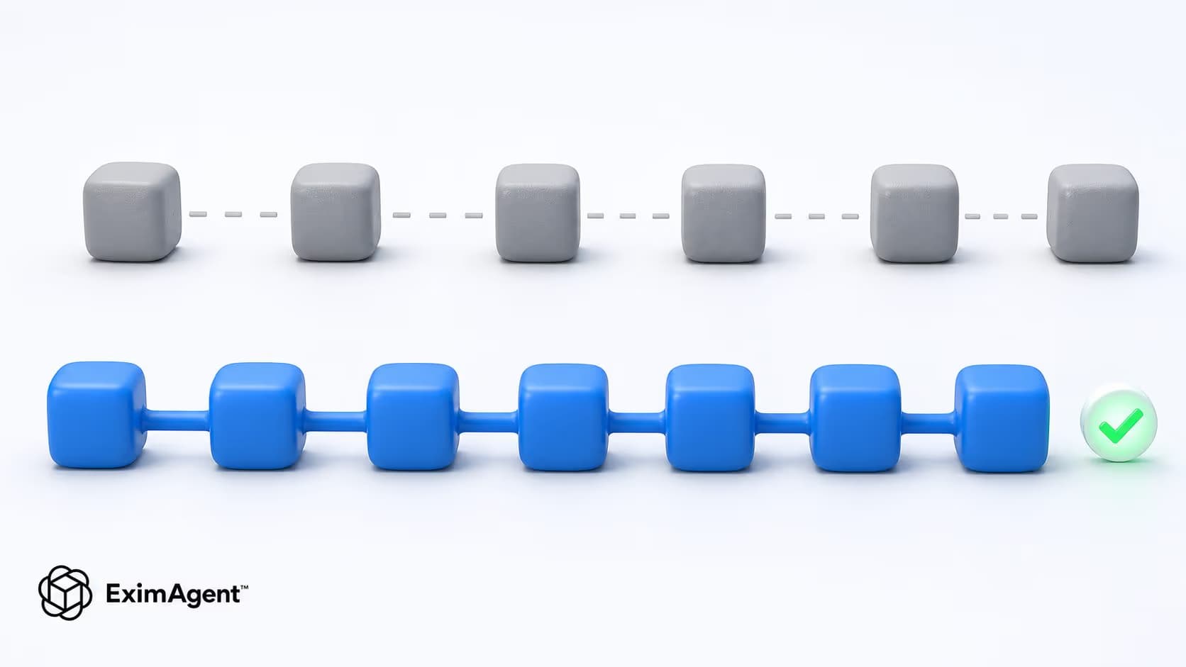 Two-row workflow comparison: search, filter, export, import to another tool, manual judgment on the top row; ask, investigate, rank, explain evidence, save, enrich, prepare outreach with human approval on the bottom row