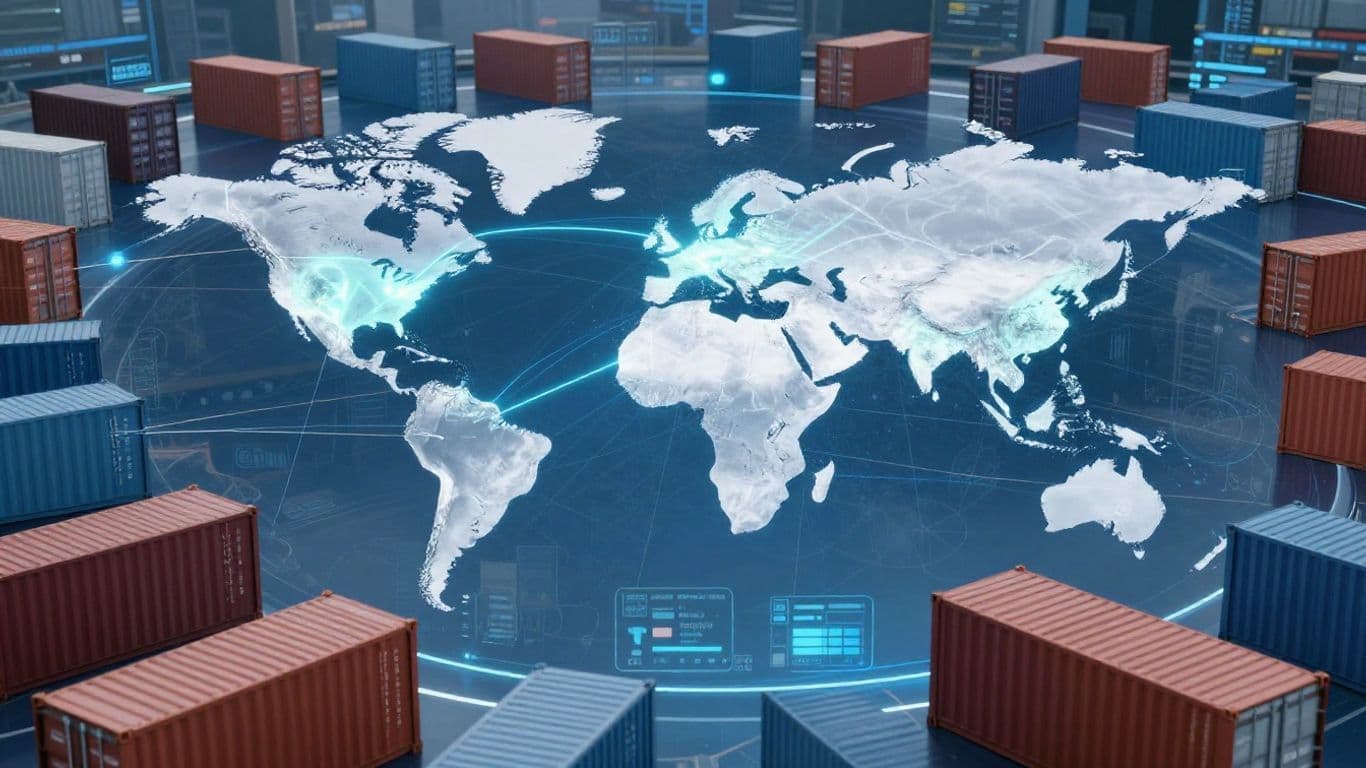 Global trade and logistics with OpenClaw technology.